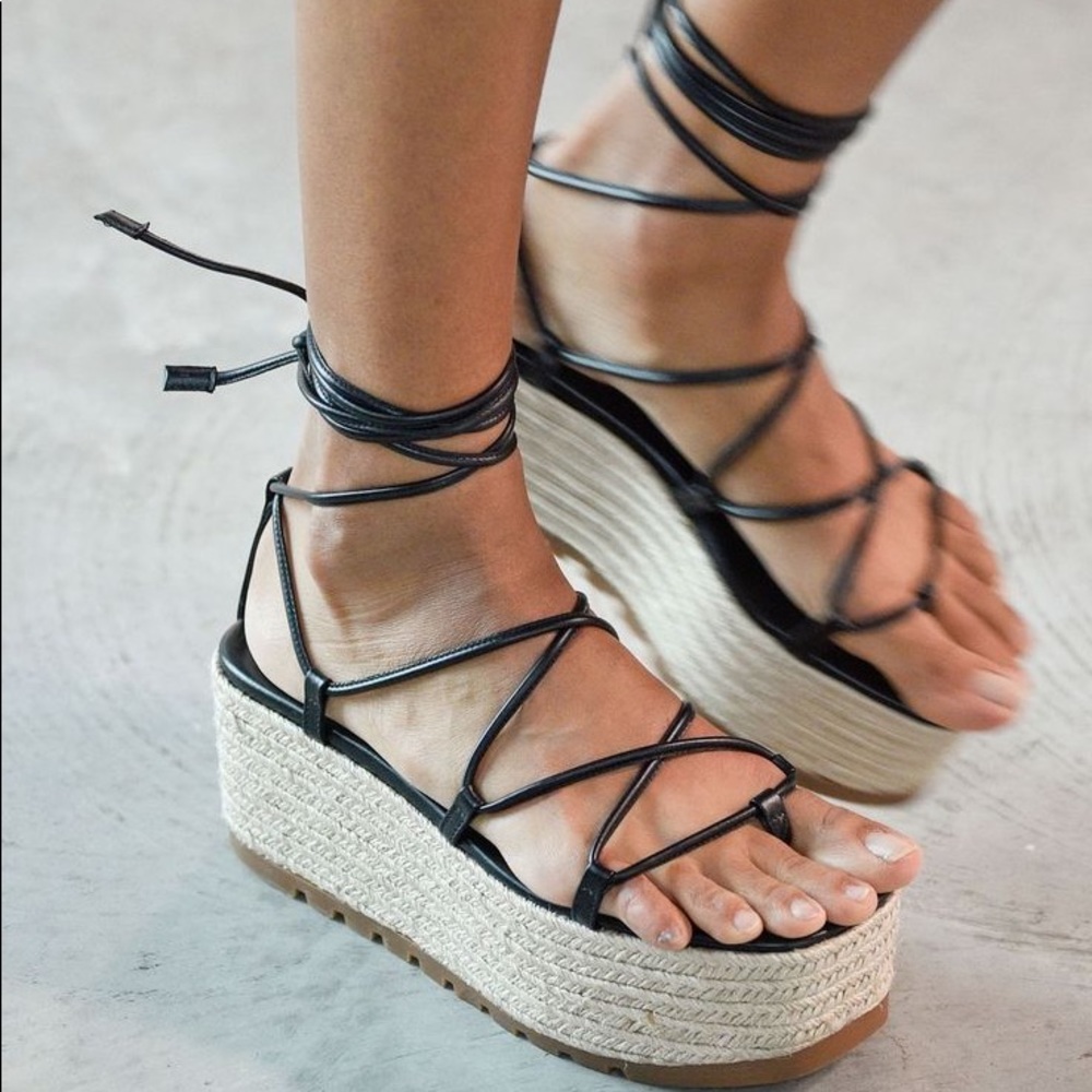 Michael kors collection mabal flatform platform sandals
